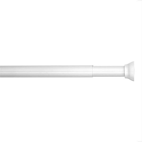 Zuhanyfüggöny tartó teleszkópos 125-220cm fehér